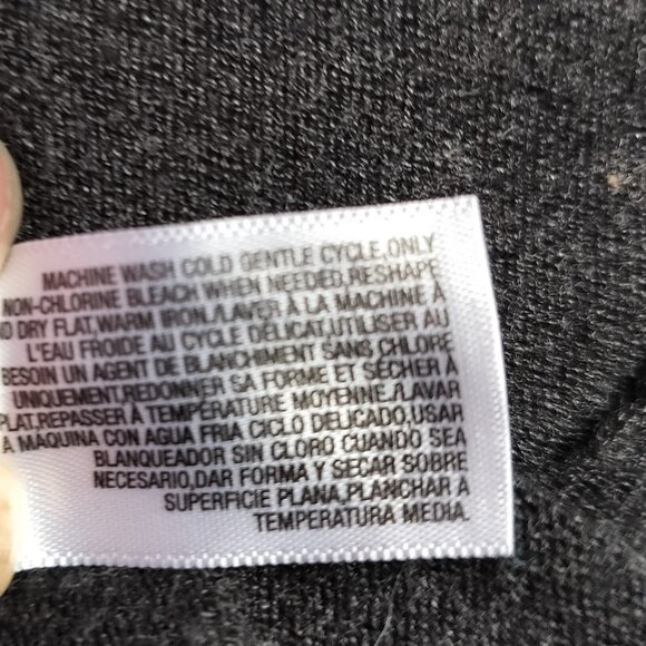 OLD NAVY Sweater Sleeveless Vest/Shrug Grey Size XS With Ruffles - Picture 4 of 7